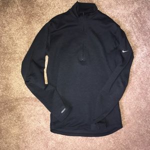 Nike half zip size S black